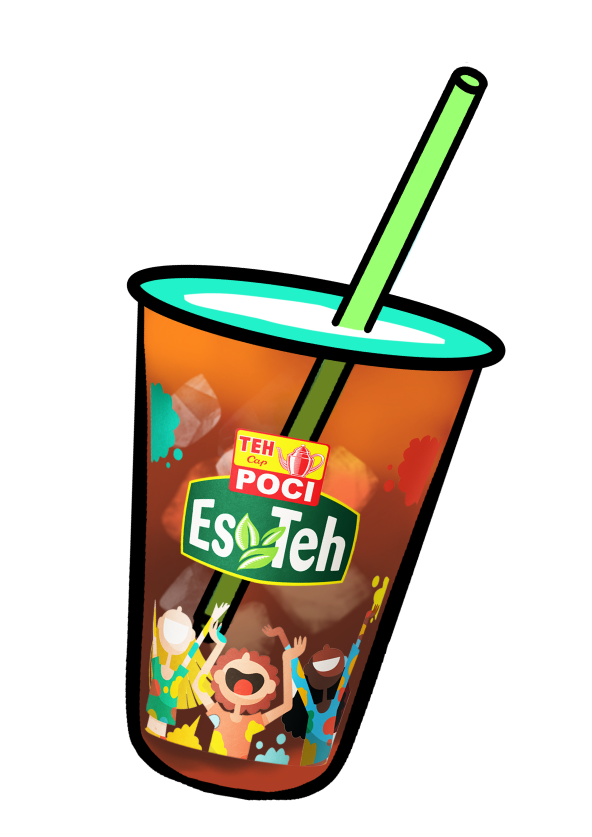 Kemasan Es Teh Poci