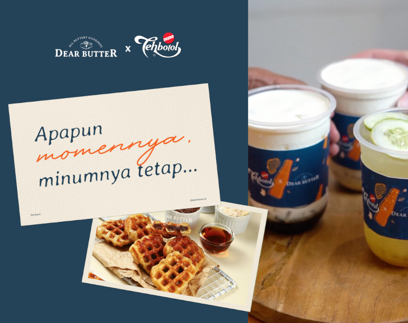 Tehbotol Sosro X Dear Butter